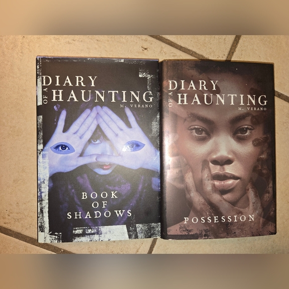 Diary Of A Huanting Book Lot Possession + Book Of Shadows By  Verano - Picture 1 of 1